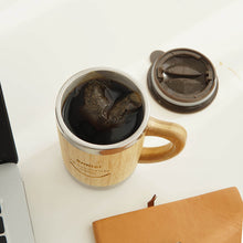 Load image into Gallery viewer, Personalized Eco-Friendly Set (Stainless steel Mug, Cutlery Set, Bamboo Toothbrush, Drip Coffee Bag)