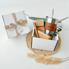 Load image into Gallery viewer, Office Gift Set #1 (Cup, Bamboo Pen, Phone Holder, Desk Name Card Holder)