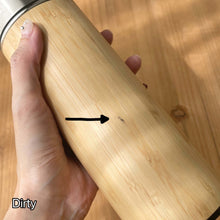 Load image into Gallery viewer, Bamboo thermal Flask (Clearance)