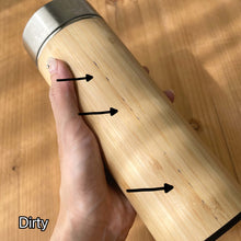 Load image into Gallery viewer, Bamboo thermal Flask (Clearance)