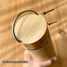 Load image into Gallery viewer, Bamboo thermal Flask (Clearance)