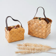 Load image into Gallery viewer, Square Bamboo Basket (Clearance)