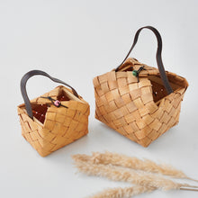 Load image into Gallery viewer, Square Bamboo Basket (Clearance)