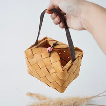 Load image into Gallery viewer, Square Bamboo Basket (Clearance)