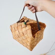 Load image into Gallery viewer, Square Bamboo Basket (Clearance)