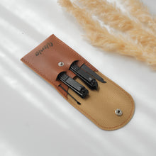 Load image into Gallery viewer, Relaxing Self Care Set (Leather Toiletry Bag, Towel, Mirror, Bath Bomb, Manicure Set, Massage Comb, Eye Mask/Soap Bar)