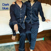 Load image into Gallery viewer, Personalized Silk Charmeuse Pyjama (Long Sleeve) Clearance no box