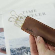 Load image into Gallery viewer, Personalized Wooden Twist Gel Pen(Walnut)