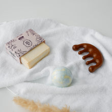 Load image into Gallery viewer, For Her #4 (Cup with coaster, towel, soap bar, massage comb, bath bomb)