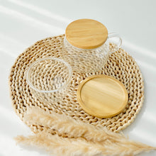 Load image into Gallery viewer, Glass Tea Cup with Coaster (Clearance)