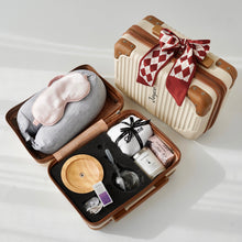 Load image into Gallery viewer, Travel Luggage Gift Set #1 (Neck Pillow, Towel, Humidifier, Candle, Soap Bar)