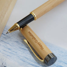 Load image into Gallery viewer, Personalized Maple Wood Pen Set