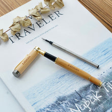 Load image into Gallery viewer, Personalized Maple Wood Pen Set