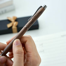 Load image into Gallery viewer, Personalized Wooden Twist Gel Pen(Walnut)