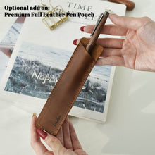 Load image into Gallery viewer, Personalized Wooden Twist Gel Pen(Walnut)