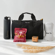Load image into Gallery viewer, Sporty/Travel Bag Gift Set #2 (Bag, Tumbler, Speaker, Towel, Granola)