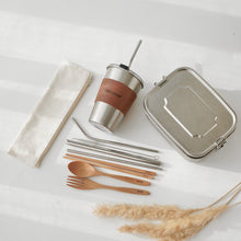 Load image into Gallery viewer, Sporty/Travel Bag #3 (Bag, Bento Box, Cutlery Set, Cup with lid and straw )