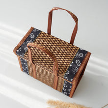 Load image into Gallery viewer, Bamboo Woven Basket (Clearance)