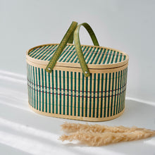 Load image into Gallery viewer, Bamboo Woven Basket (Clearance)