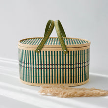 Load image into Gallery viewer, Bamboo Woven Basket (Clearance)