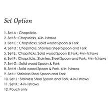 Load image into Gallery viewer, Personalized Cutlery Set