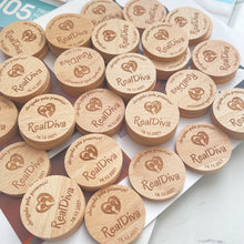 Load image into Gallery viewer, Personalized Wooden Magnets ( MOQ 20pcs) Whatsapp 011-3675 3787 for more detail
