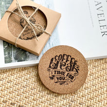 Load image into Gallery viewer, Personalized Cork Coasters