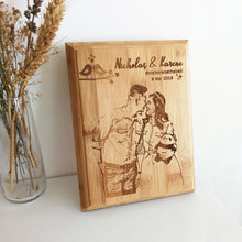 Load image into Gallery viewer, Personalized Bamboo Plaque