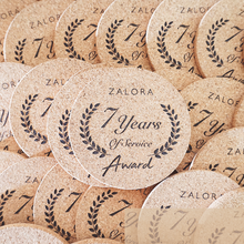 Load image into Gallery viewer, Personalized Cork Coasters