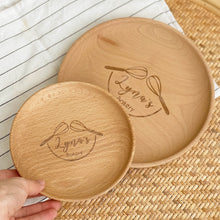 Load image into Gallery viewer, Personalized Premium Wooden Plate
