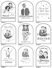 Load image into Gallery viewer, Arch Design- Personalized LED Night Light