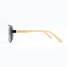 Load image into Gallery viewer, Personalized Bamboo Sunglasses- Aviator C015 (Clearance)