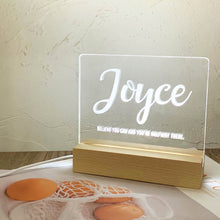 Load image into Gallery viewer, Personalized 3D Night Light