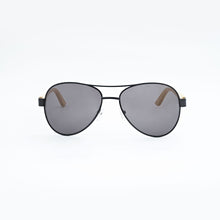Load image into Gallery viewer, Personalized Bamboo Sunglasses- Aviator C015 (Clearance)