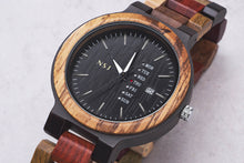 Load image into Gallery viewer, Personalized Wooden Watch – ColorL001AB (1 year warranty)
