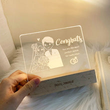 Load image into Gallery viewer, Personalized 3D Night Light