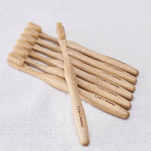 Load image into Gallery viewer, Personalized Sustainable Bamboo Toothbrush (3 pcs bundle)