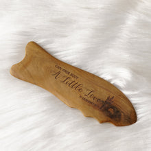 Load image into Gallery viewer, Personalized Wooden Scraping Board/Gua Sha Tool
