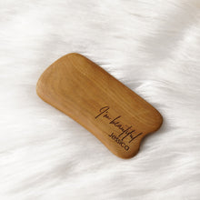 Load image into Gallery viewer, Personalized Wooden Scraping Board/Gua Sha Tool
