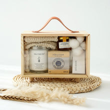 Load image into Gallery viewer, For Her #15 (Loccitane gentle soap, Soap pouch, candle, matches, honey)
