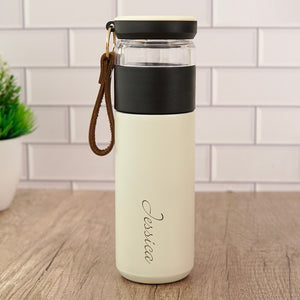 Personalized Tea Infuser Flask
