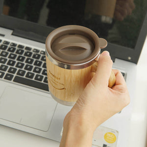 Personalized Eco-Friendly Set (Stainless steel Mug, Cutlery Set, Bamboo Toothbrush, Drip Coffee Bag)