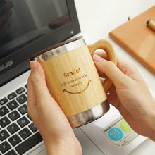 Load image into Gallery viewer, Personalized Eco-Friendly Set (Stainless steel Mug, Cutlery Set, Bamboo Toothbrush, Drip Coffee Bag)
