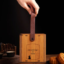 Load image into Gallery viewer, 高级木盒花好月圓2粒禮盒/ Premium Moonlight Treasure Mooncake Gift Set
