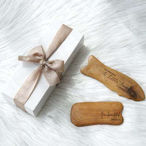 Personalized Wooden Scraping Board/Gua Sha Tool