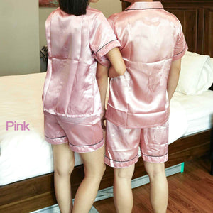 Personalized Silk Charmeuse Pyjama (Short Sleeve)
