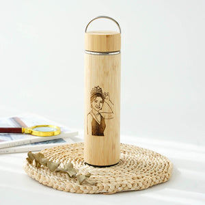 Personalized Bamboo Thermal Flask