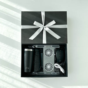 Office Gift Set #07- Tumbler, Lapstop Stand, Mouse, Pen, Umbrella, Parking Phone Number Plate