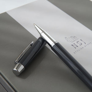 Premium notebook and gel pen gift set