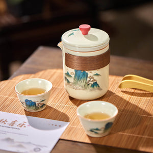 <独家>山水茶话月饼礼盒/ Premium Mountain Tea Mooncake Gift Set #3